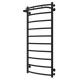 Buy water heated towel rail Classic N P10 500х1100 Deffi stainless steel (Black, Side right connection)