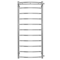 Podgrzewany wieszak na ręczniki Classic N P11 500х1200 Deffi stal nierdzewna (Chrome, Prawe boczne połączenie)