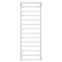 Water heated towel rail Classic N P14 500х1500 Deffi stainless steel (White, Side right connection)