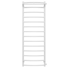 Water heated towel rail Classic N P14 500х1500 Deffi stainless steel (White, Side right connection)
