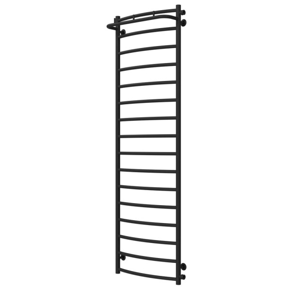 Buy water heated towel rail Classic N P16 500х1700 Deffi stainless steel (Black, Side right connection)