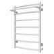 Buy water heated towel rail Classic N P7 500х700 Deffi stainless steel (White, Side right connection)