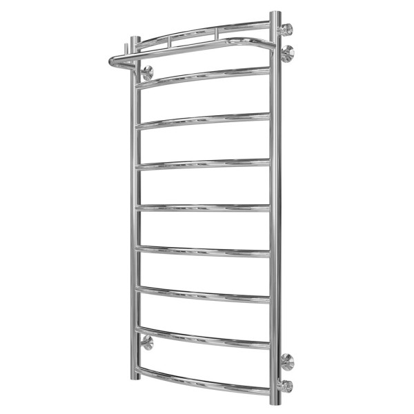 Buy water heated towel rail Classic N P8 500х1000 Deffi stainless steel (Chrome, Side right connection)