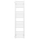 Купить полотенцесушитель водяной Lima П20 400х1300 Deffi нержавеющая сталь (Белый, Боковое левое подключение)