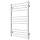 Buy water heated towel rail Lima P12 600х800 Deffi stainless steel (White, Side right connection)