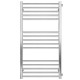 Buy water heated towel rail Lima P15 600х1000 Deffi stainless steel (Chrome, Side right connection)