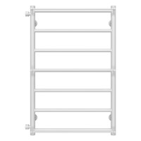 Wasserbeheizter Handtuchhalter Ladder P7 500х800 Deffi edelstahl (Weiss, Seitlicher linker Anschluss)