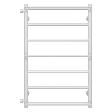 Рушникосушарка водяна Ladder П7 500х800 Deffi нержавіюча сталь (Білий, Бокове ліве підключення)