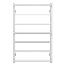 Рушникосушарка водяна Ladder П7 500х800 Deffi нержавіюча сталь (Білий, Нижнє підключення)