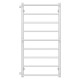 Купити рушникосушарку водяну Ladder П9 500х1000 Deffi нержавіюча сталь (Білий, Бокове ліве підключення)