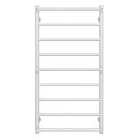 Wasserbeheizter Handtuchhalter Ladder P9 500х1000 Deffi edelstahl (Weiss, Anschluss unten)