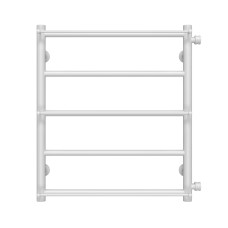 Рушникосушарка водяна Ladder П5 500х600 Deffi нержавіюча сталь (Білий, Бокове праве підключення)