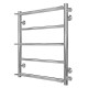Wasserbeheizter Handtuchhalter Ladder P5 500х600 Deffi edelstahl (Chrom, Seitlicher rechter Anschluss)