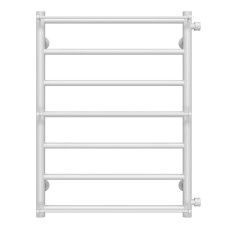 Рушникосушарка водяна Ladder П7 500х700 Deffi нержавіюча сталь (Білий, Бокове праве підключення)