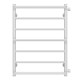 Wasserbeheizter Handtuchhalter Ladder P7 500х700 Deffi edelstahl (Weiss, Seitlicher rechter Anschluss)