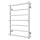Wasserbeheizter Handtuchhalter Ladder P7 500х700 Deffi edelstahl (Weiss, Seitlicher rechter Anschluss)