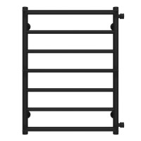 Полотенцесушитель водяной Ladder П7 500х700 Deffi нержавеющая сталь (Черный, Боковое правое подключение)