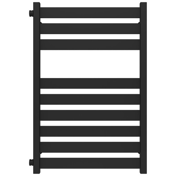 Buy a water heated towel rail Victoria P9 500х800 Deffii stainless steel (Black, Side left connection)