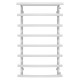 Wasserbeheizter Handtuchhalter Lotos P8 400х1000 Deffi edelstahl (Weiss, Seitlicher rechter Anschluss)
