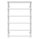 Buy a Standart water towel dryer with a shelf P6 500х800 Deffi Stainless Steel (White, Bottom connection)