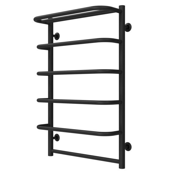 Buy a Standart water towel dryer with a shelf P6 500х800 Deffi Stainless Steel (Black, Bottom connection)