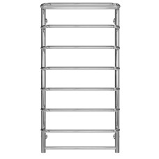 Towel dryer water Standart with shelf P8 500х1000 Deffi Stainless Steel (Chrome, Bottom connection)