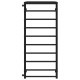Buy a Standart water towel dryer with a shelf P10 500х1200 Deffi Stainless Steel (Black, Bottom connection)