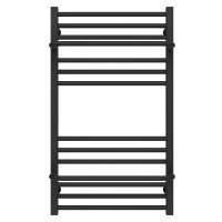 Buy water heated towel rail Sigma P14 500х900 Deffi stainless steel (Black, Bottom connection)