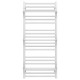 Buy water heated towel rail Sigma P21 500х1200 Deffi stainless steel (White, Bottom connection)