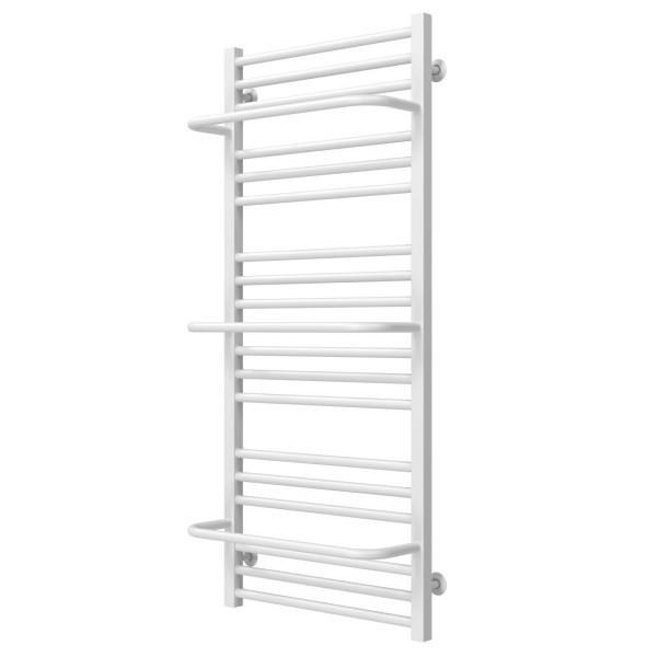 Buy water heated towel rail Sigma P21 500х1200 Deffi stainless steel (White, Bottom connection)