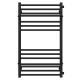 Buy water heated towel rail Sigma P14 500х900 Deffi stainless steel (Black, Side right connection)