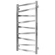 Buy water heated towel rail Alpha P9 500х1000 Deffi stainless steel (Chrome, Bottom connection)
