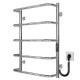Buy an electric heated towel rail Standard P5 500х700 Deffi stainless steel (Chrome, JD03, Right connection)
