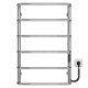 Buy an electric heated towel rail Standard P6 400х800 Deffi stainless steel (Chrome, JD03, Right connection)