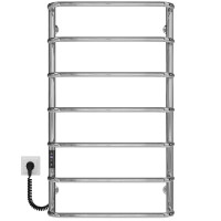 Elektrischer Handtuchwärmer Standard P7 500х900 Deffi edelstahl (Chrom, JD03, Linker Anschluss)
