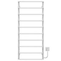 Elektrischer Handtuchwärmer Standard P10 500х1200 Deffi edelstahl (Weiss, WD03, Richtige Verbindung)