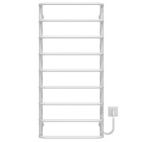 Elektrischer Handtuchwärmer Standard P9 500х1100 Deffi edelstahl (Weiss, WD03, Richtige Verbindung)