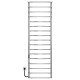 Buy an electric heated towel rail Yunist P17 500х1700 Deffi stainless steel (Chrome, JD03, Left connection)