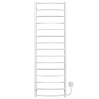 Electric heated towel rail Classic P15 500х1600 Deffi stainless steel (White, WD03, Right connection)