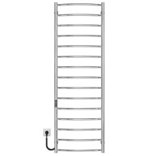Elektryczny podgrzewacz ręczników Classic P15 500х1600 Deffi stal nierdzewna (Chrome, JD03, Połączenie lewe)
