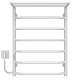 Elektrischen Handtuchwärmer kaufen Trapezium with shelf P7 500х700 Deffi edelstahl (Weiss, WD03, Linker Anschluss) 