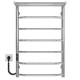 Kup elektryczny podgrzewacz ręczników Trapezium with shelf P7 500х800 Deffi stal nierdzewna (Chrome, JD03, Połączenie lewe) 