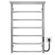 Kup elektryczny podgrzewacz ręczników Trapezium with shelf P7 500х800 Deffi stal nierdzewna (Chrome, JD03, Prawe połączenie) 