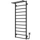 Elektrischen Handtuchwärmer kaufen Trapezium with shelf P12 500х1300 Deffi edelstahl (Schwarz, JD03, Richtige Verbindung) 
