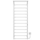 Kup elektryczny podgrzewacz ręczników Trapezium with shelf P13 500х1400 Deffi stal nierdzewna (Biały, WD03, Prawe połączenie) 