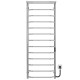 Kup elektryczny podgrzewacz ręczników Trapezium with shelf P13 500х1400 Deffi stal nierdzewna (Chrome, JD03, Prawe połączenie) 
