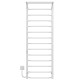 Kup elektryczny podgrzewacz ręczników Trapezium with shelf P15 500х1500 Deffi stal nierdzewna (Biały, WD03, Połączenie lewe) 
