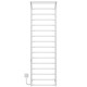 Kup elektryczny podgrzewacz ręczników Trapezium with shelf P16 500х1700 Deffi stal nierdzewna (Biały, WD03, Połączenie lewe) 