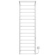 Kup elektryczny podgrzewacz ręczników Trapezium with shelf P16 500х1700 Deffi stal nierdzewna (Biały, WD03, Prawe połączenie) 