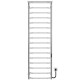 Kup elektryczny podgrzewacz ręczników Trapezium with shelf P16 500х1700 Deffi stal nierdzewna (Chrome, JD03, Prawe połączenie) 